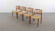 Set_of_4_Model_83_Teak_Dining_Chairs_by_Niels_Otto_Møller_for_J.L._Møllers