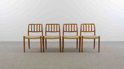 Set_of_4_Model_83_Teak_Dining_Chairs_by_Niels_Otto_Møller_for_J.L._Møllers