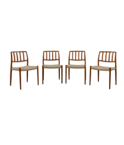 Set_of_4_Model_83_Teak_Dining_Chairs_by_Niels_Otto_Møller_for_J.L._Møllers