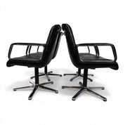 Set_of_4_Wilkhahn_Delta_Swivel_Chairs_in_Black_Leather,_Germany_1970s