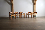 Set_of_5_carimate_chairs_by_Vico_Magistretti,_1960s