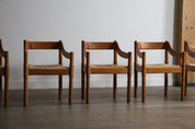 Set_of_5_carimate_chairs_by_Vico_Magistretti,_1960s