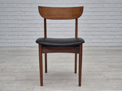 Set_of_5_Danish_Dining_Chairs,_Teak_&_Reupholstered_Leather,_1960s_Denmark
