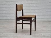 Set_of_5_Dining_Chairs,_Leather_&_Wood_Frame,_1970s_Denmark