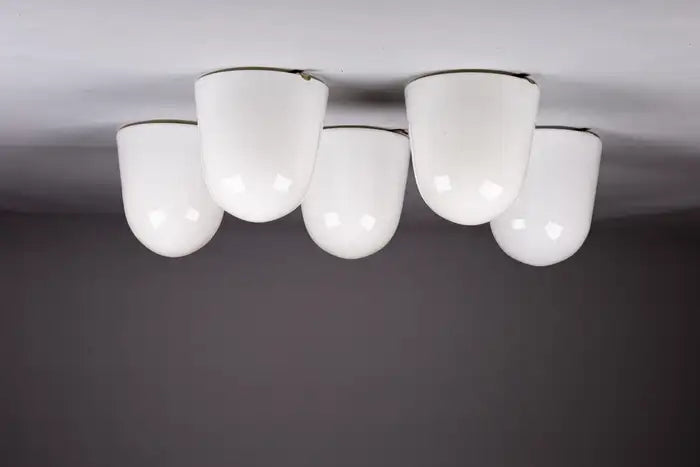 Set_of_5._Flush_Mounts_Paavo_Tynell_Opaline_Glass_Idman_Oy_1950s_Finland