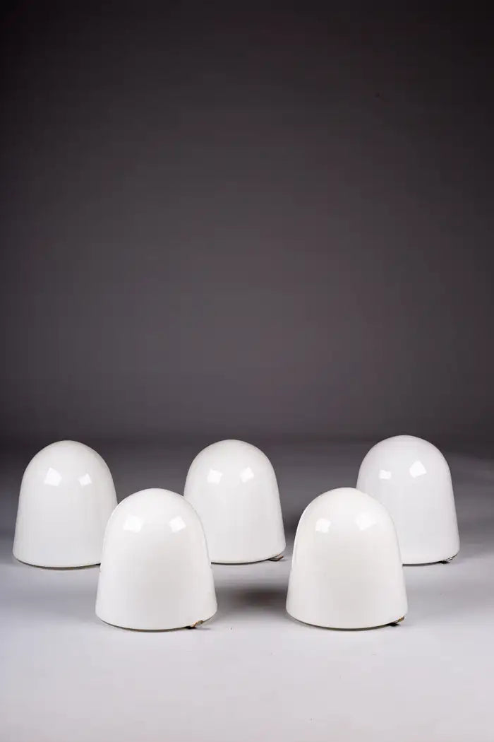 Set_of_5._Flush_Mounts_Paavo_Tynell_Opaline_Glass_Idman_Oy_1950s_Finland