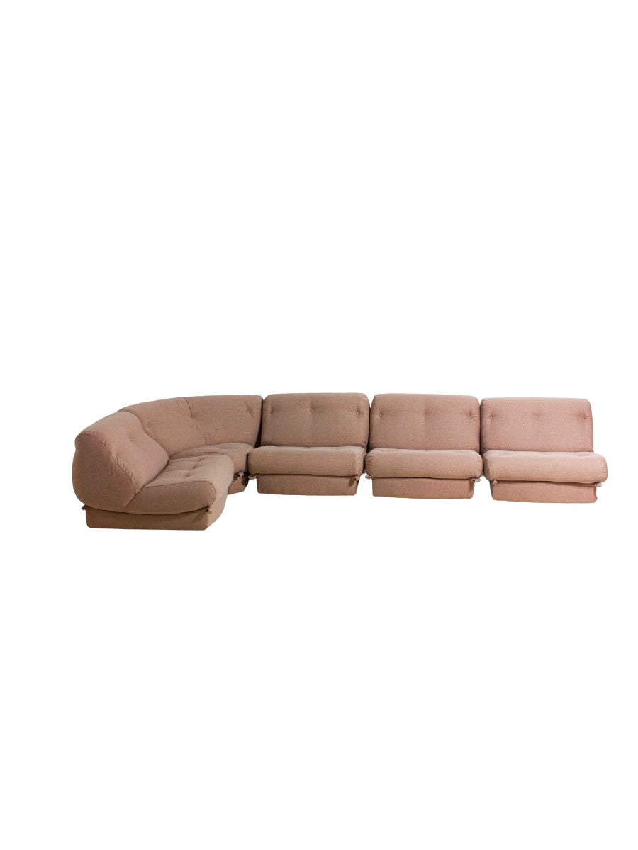 Set_of_5_Modular_pink_'nuvolone'_sofa