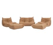 Set_of_5-Piece_Togo_sofas_by_Michel_Ducaroy_for_Ligne_Roset,_Coral_Corduroy,_France,_1979