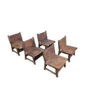 Set_of_5_Spanish_Leather_and_Oak_Chairs,_Paco_Muñoz_Style,_1960s