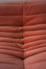 Set_of_5_Togo_Living_Room_Sofas_in_Coral_Curduroy_by_Michel_Ducaroy_for_Ligne_Roset,_1981