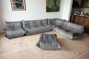 Set_of_5_Togo_Living_Room_Sofas_in_Grey_Velvet_by_Michel_Ducaroy_for_Ligne_Roset,_1981