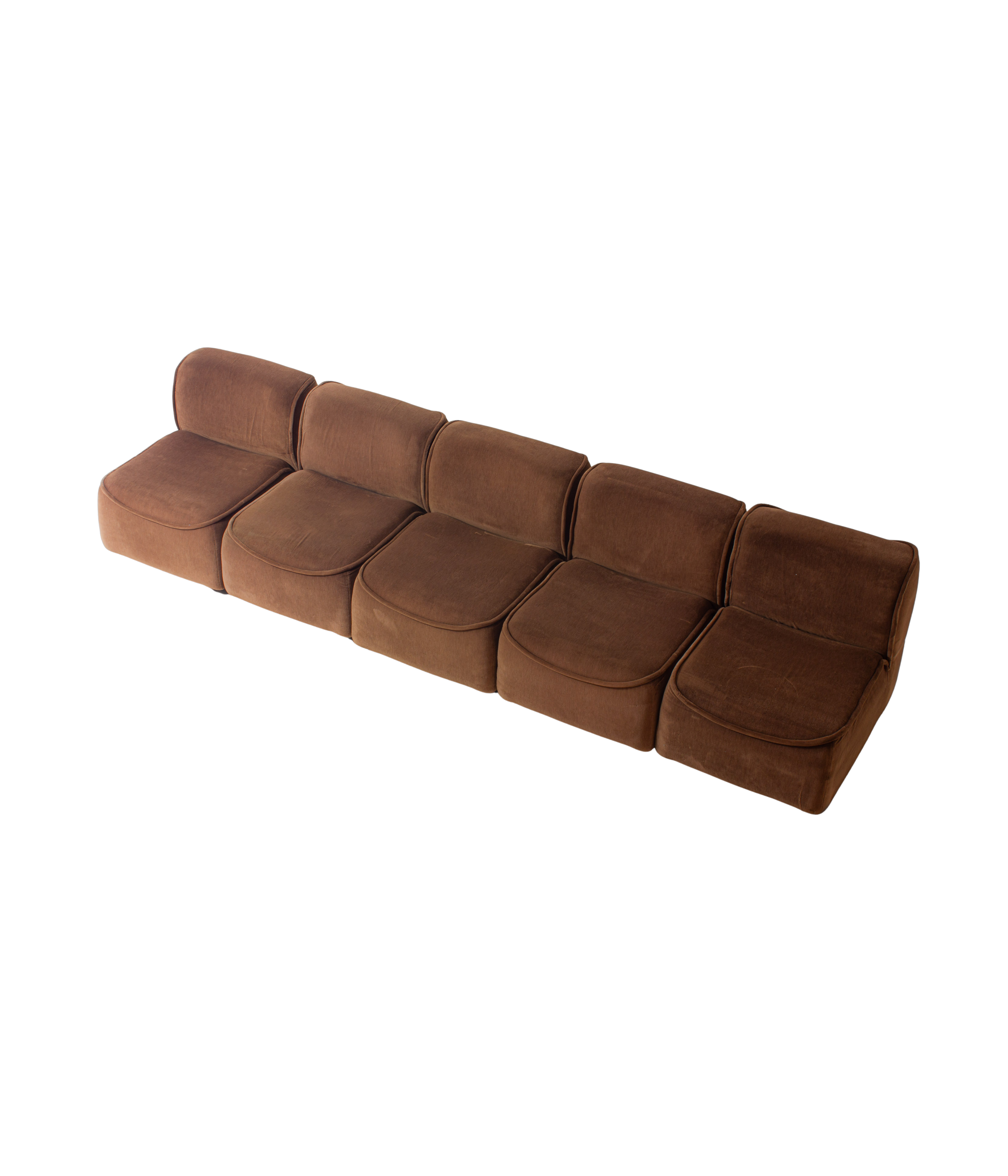 Set_of_5_Vintage_Italian_Modular_Velvet_Sofa,_Space_Age_from_1970s