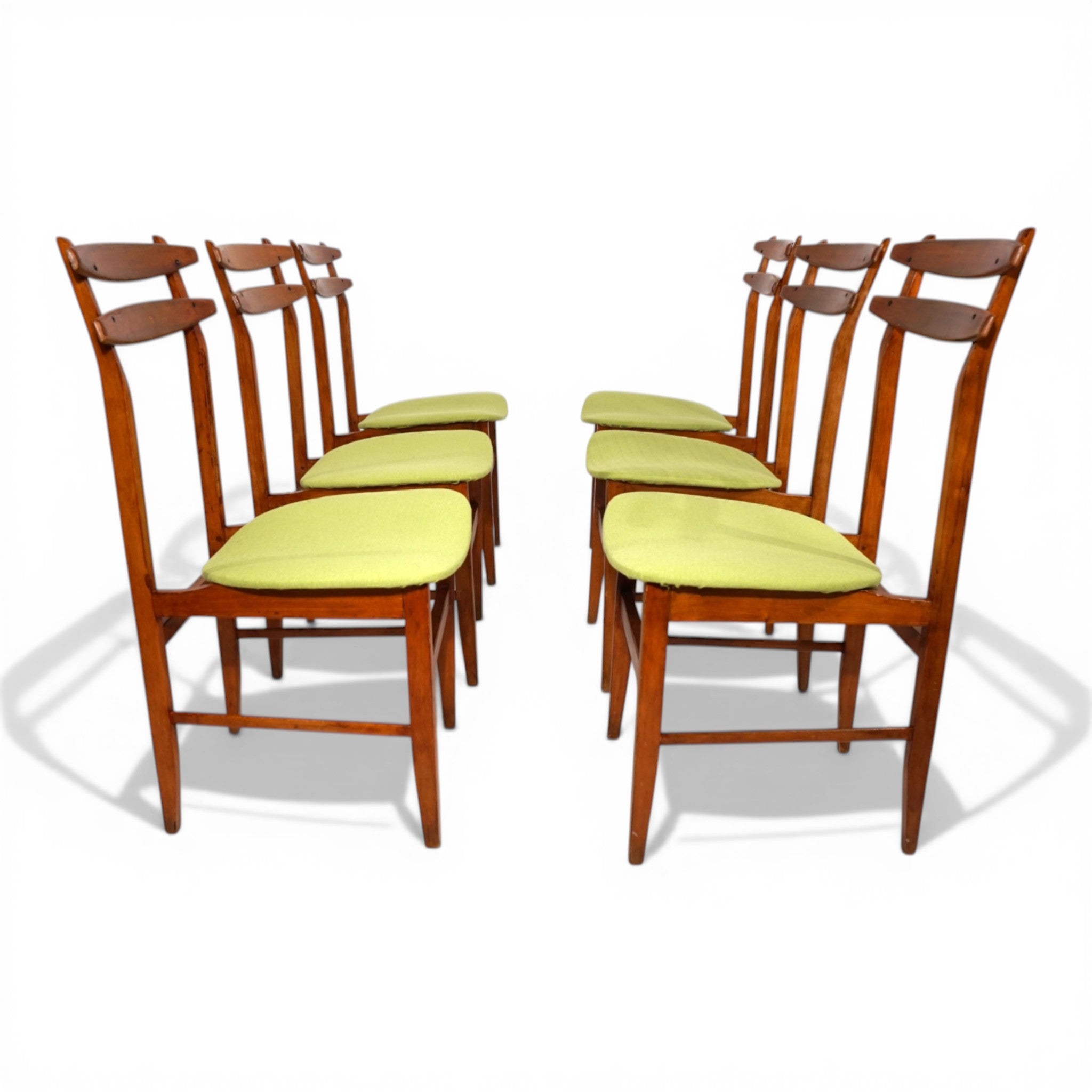 Set_of_6_Mid_Century_Dining_Chairs_by_Amma_Torino_with_Green_Upholstery,_Italy_1960s