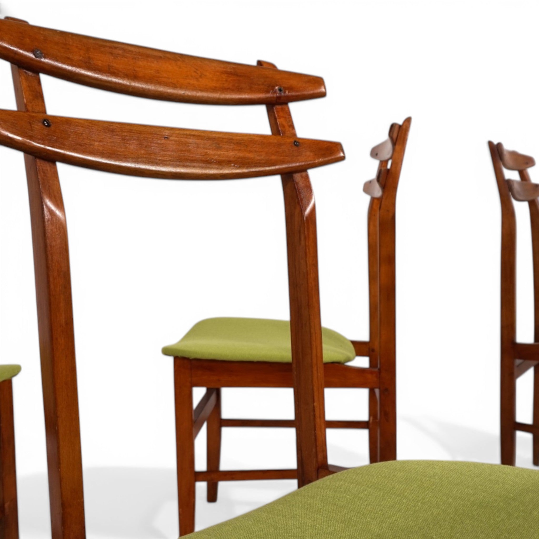 Set_of_6_Mid_Century_Dining_Chairs_by_Amma_Torino_with_Green_Upholstery,_Italy_1960s