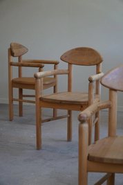 Set_of_6_Dining_Chairs_in_Solid_Pine,_Rainer_Daumiller,_Danish_Modern,_1970s