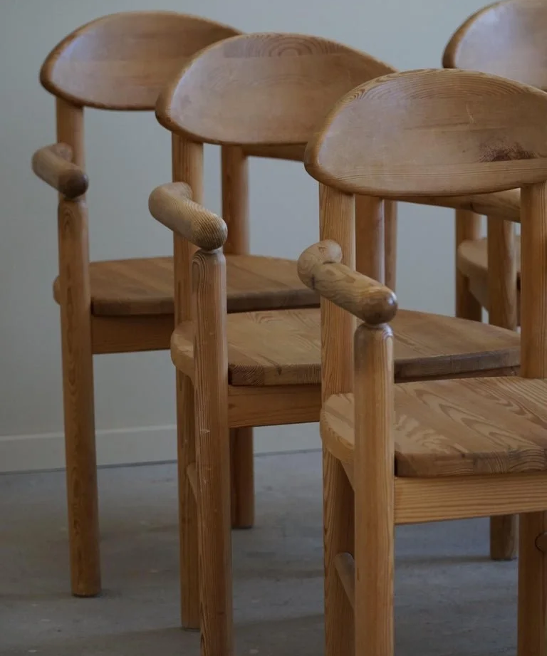 Set_of_6_Dining_Chairs_in_Solid_Pine,_Rainer_Daumiller,_Danish_Modern,_1970s
