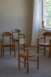 Set_of_6_Dining_Chairs_in_Solid_Pine,_Rainer_Daumiller,_Danish_Modern,_1970s