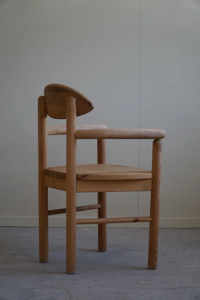 Set_of_6_Dining_Chairs_in_Solid_Pine,_Rainer_Daumiller,_Danish_Modern,_1970s