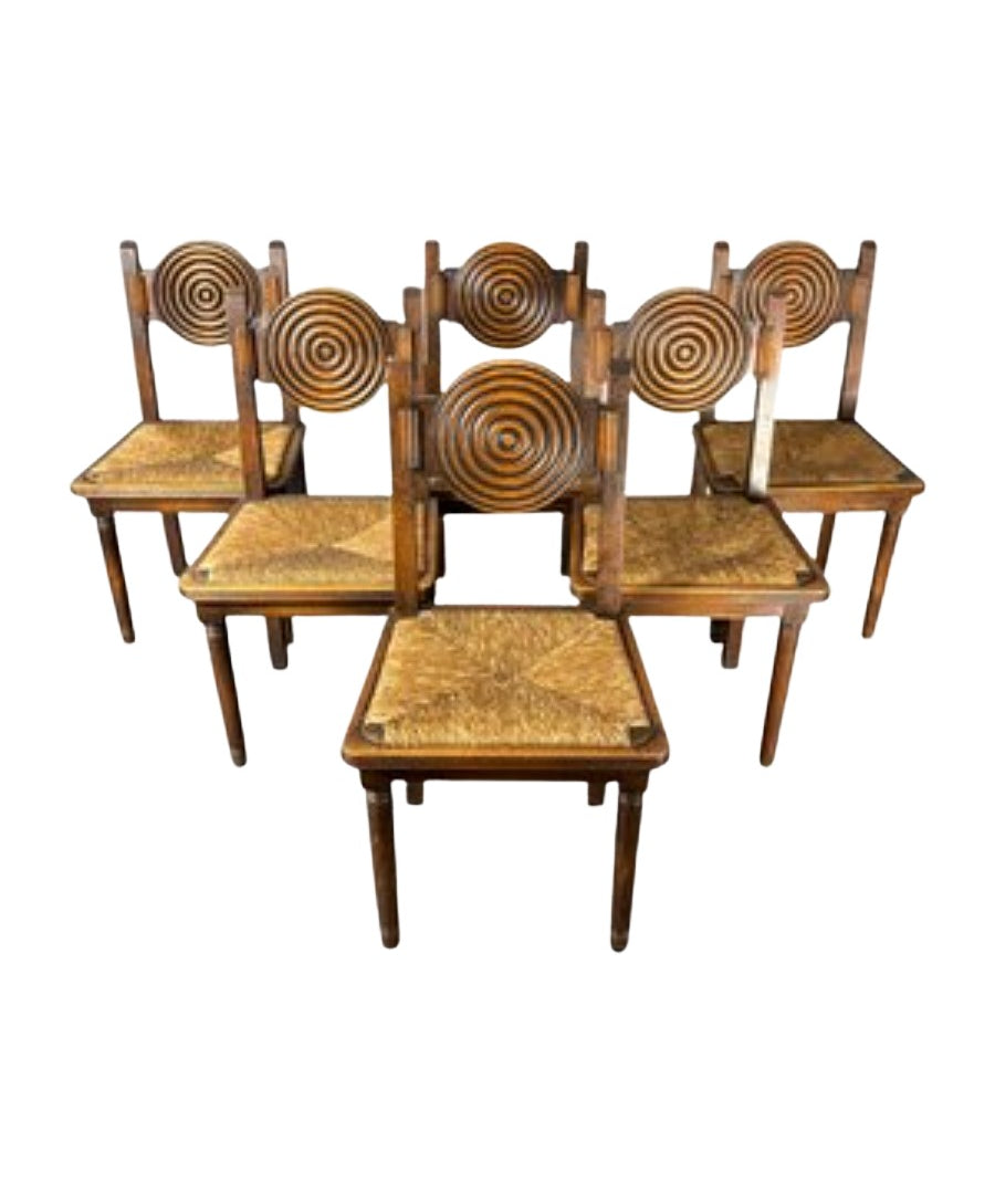 Set_of_6_French_Farmhouse_Turned_Wood_and_Rush_Dining_Chairs_in_the_style_of_Charles_Dudouyt,_1950s