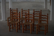 Set_of_6_French_Modern_Brutalist_Chairs_by_Charles_Dudouyt