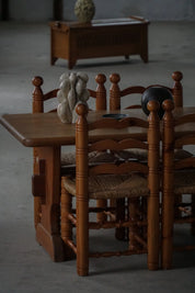 Set_of_6_French_Modern_Brutalist_Chairs_by_Charles_Dudouyt