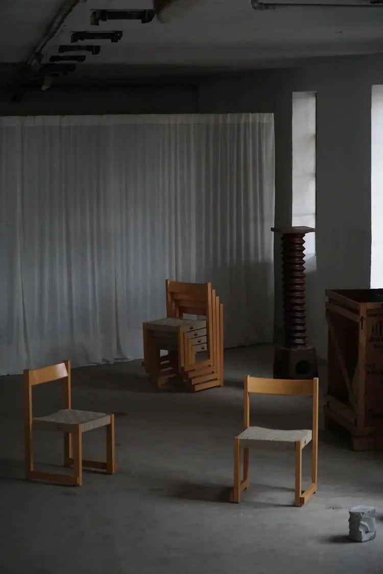 Set_of_6_Hans_Wegner_‘Koldinghus’_Chair_in_Beech,_Danish_Modern_Design