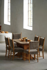 Set_of_6_Henning_Kjærnulf_Oak_Dining_Chairs_with_Lambswool_Upholstery,_Danish_Modern,_1950s
