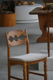 Set_of_6_Henning_Kjærnulf_Razorblade_Dining_Chairs_in_Oak_and_Kvadrat_Mohair,_Denmark,_1960s