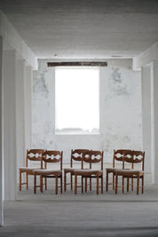 Set_of_6_Henning_Kjærnulf_Razorblade_Dining_Chairs_in_Oak_and_Kvadrat_Mohair,_Denmark,_1960s