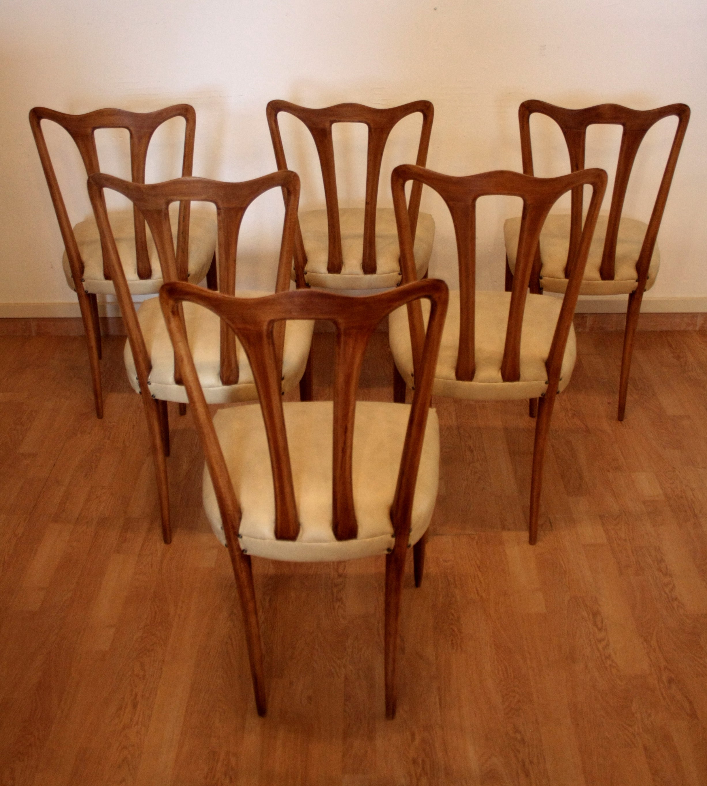 Set_of_6_mid-century_modern_chairs,_Italy,_1960