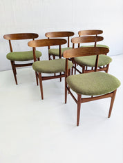 Set_of_6_Danish_Teak_Dining_Chairs_with_Olive_Green_Wool_Seats,_1960s,_Denmark