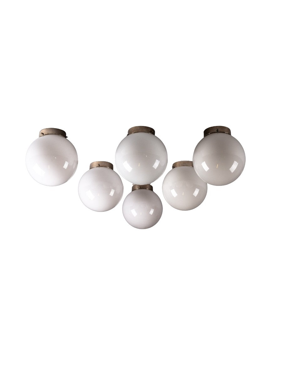 Set_of_6_Opaline_Glass_Globe_Flush_Mount_Lamps,_Mid_Century_Modern,_1950s,_Scandinavia