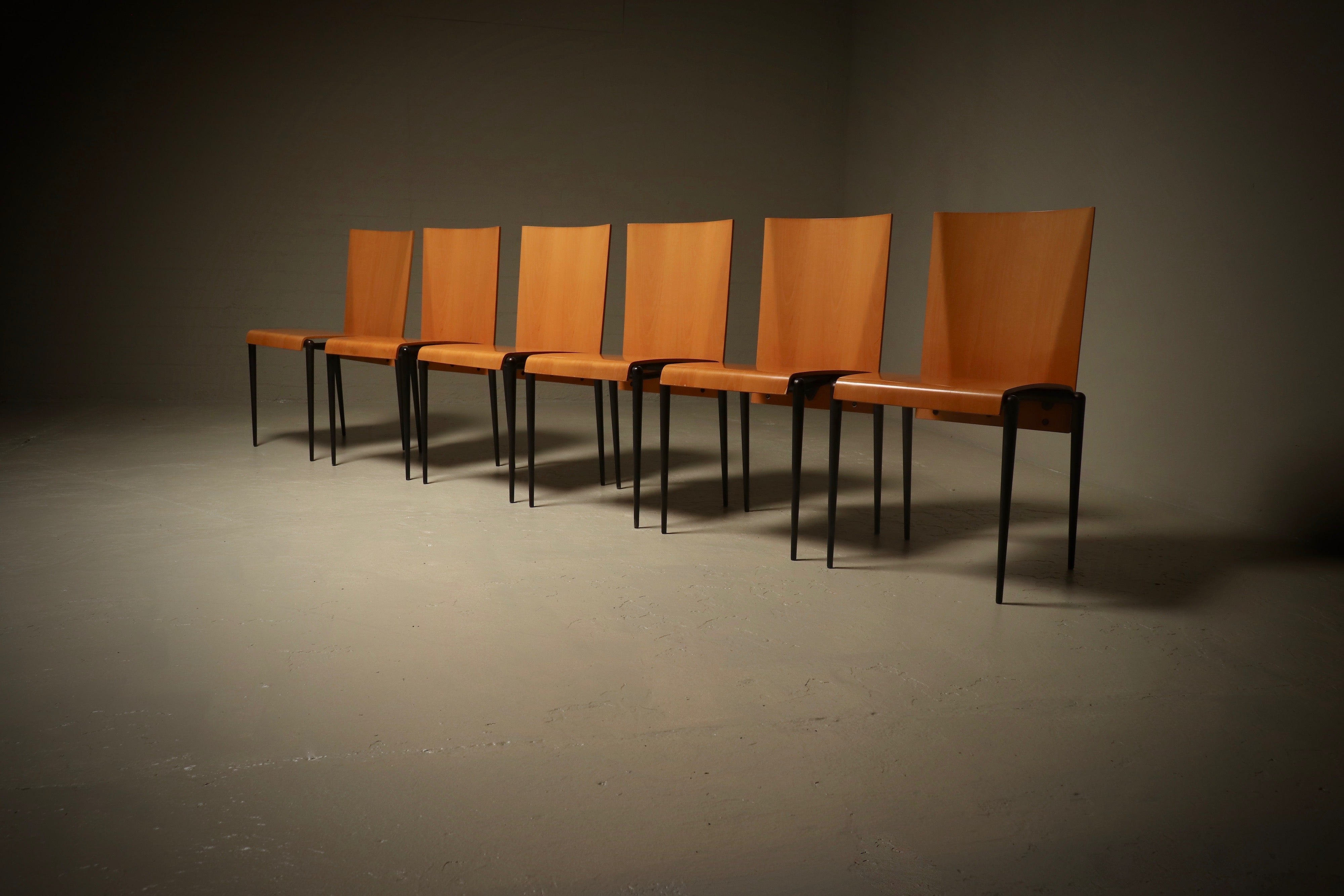 Set_of_6_Postmodern_Dining_Chairs_by_Cidue,_1990s,_Italy