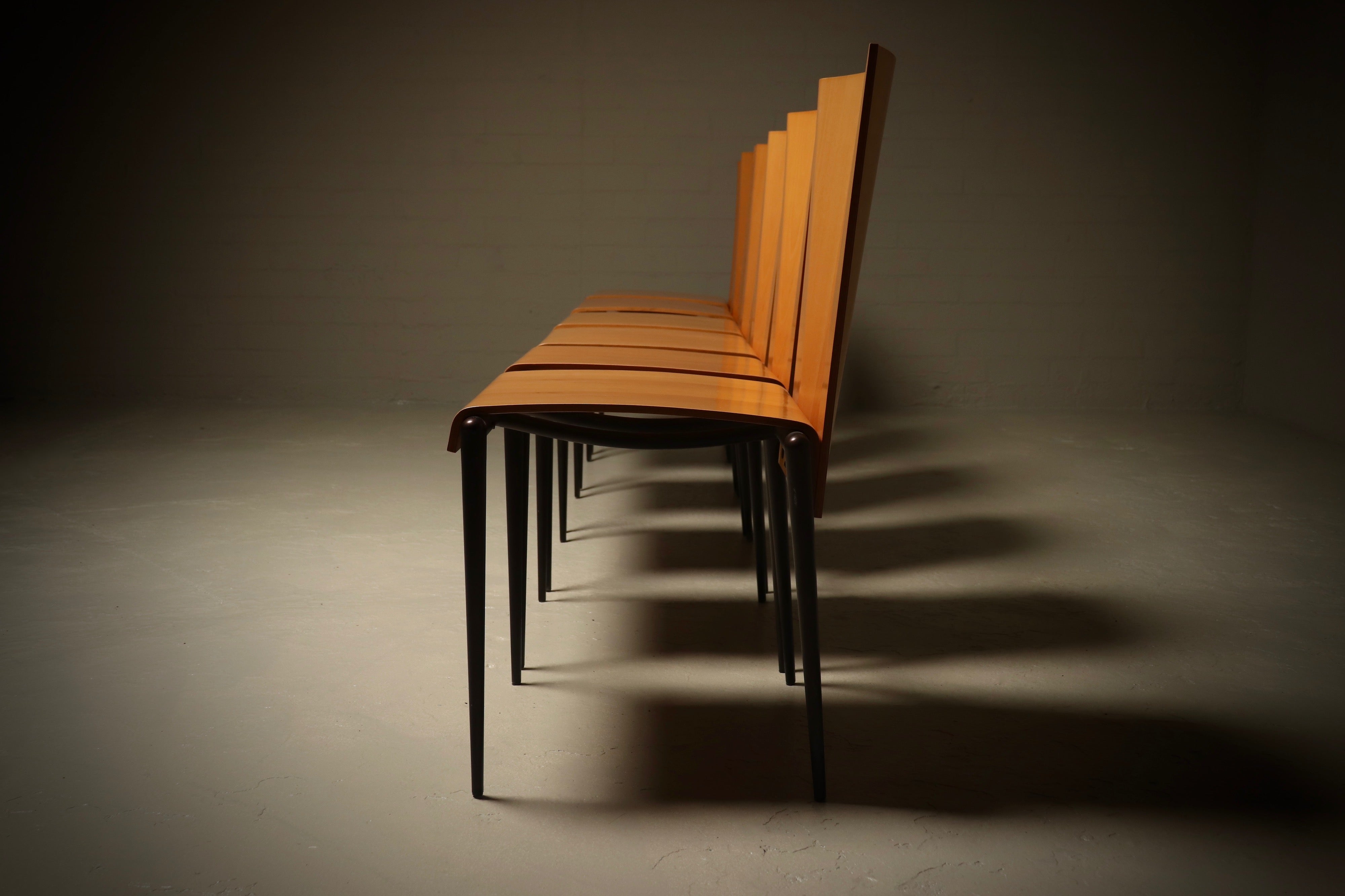 Set_of_6_Postmodern_Dining_Chairs_by_Cidue,_1990s,_Italy