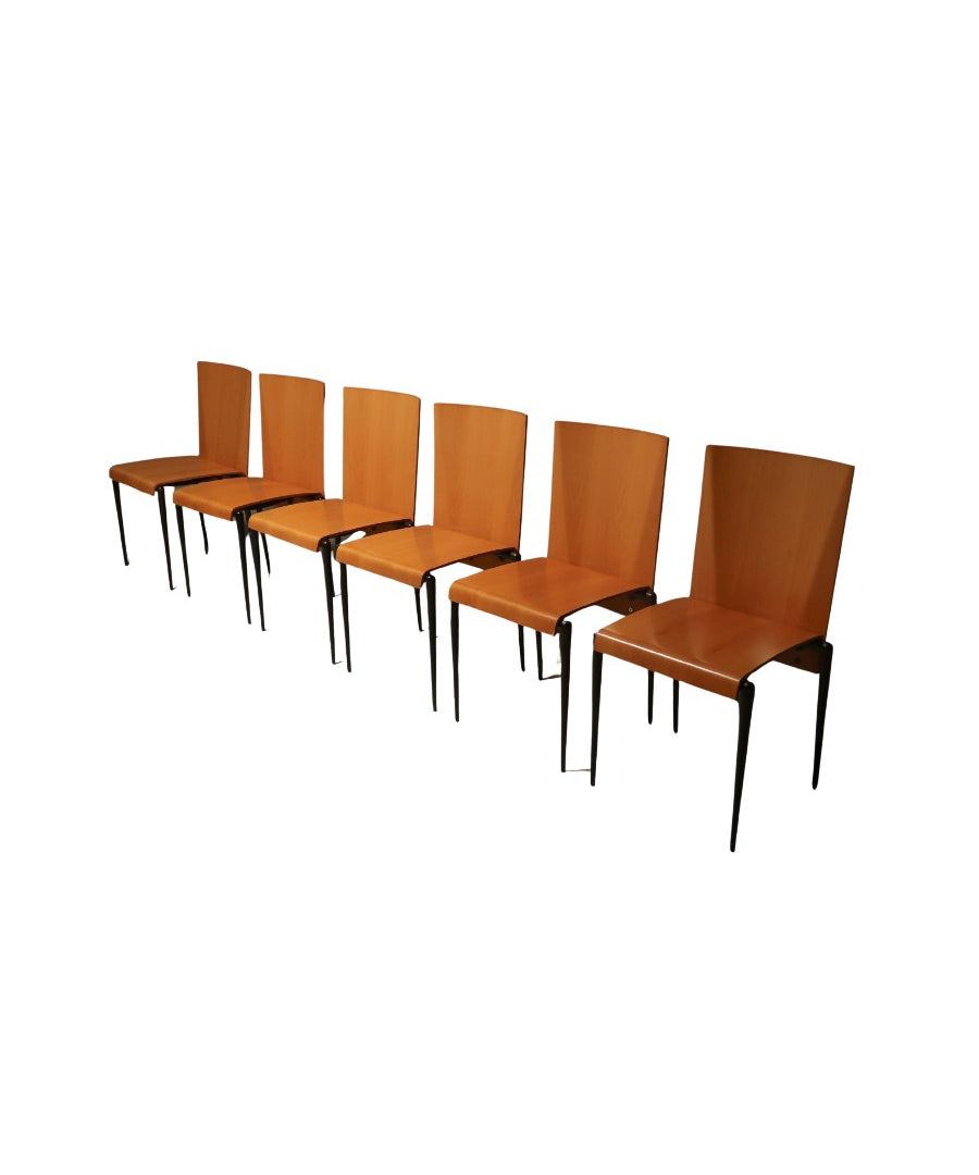 Set_of_6_Postmodern_Dining_Chairs_by_Cidue,_1990s,_Italy