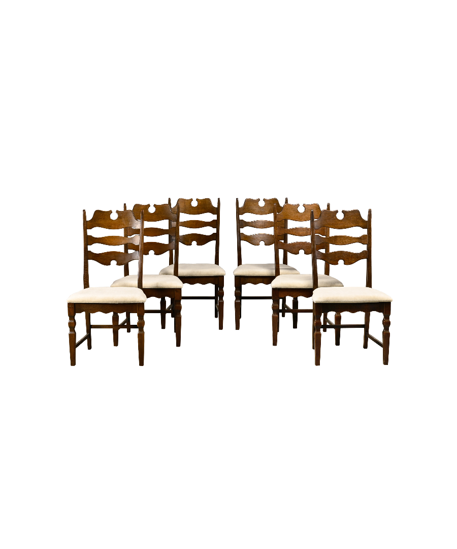 Set_of_6_Razorblade_Dining_Chairs_by_Henning_Kjærnulf_for_EG_Kvalitetsmøbel,_Denmark,_1960s