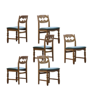 Set_of_6_Razorblade_Dining_Chairs_by_Henning_Kjærnulf_for_Nyrup_Møbelfabrik_in_Oak,_Denmark,_1960s–1970s