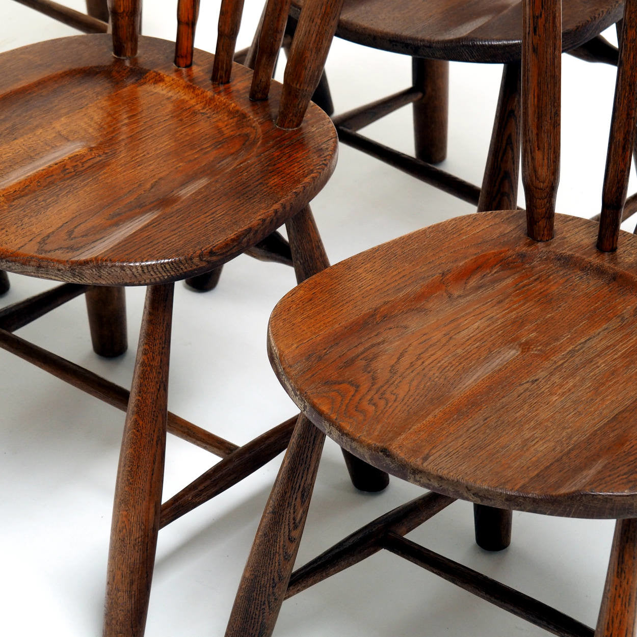 Set_of_6_Japandi_Oak_Dining_Chairs_in_Dark_Brown_Stain