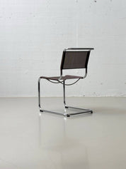 Set_of_6_Thonet_S33_cantilever_chairs_with_brown_mesh_upholstery