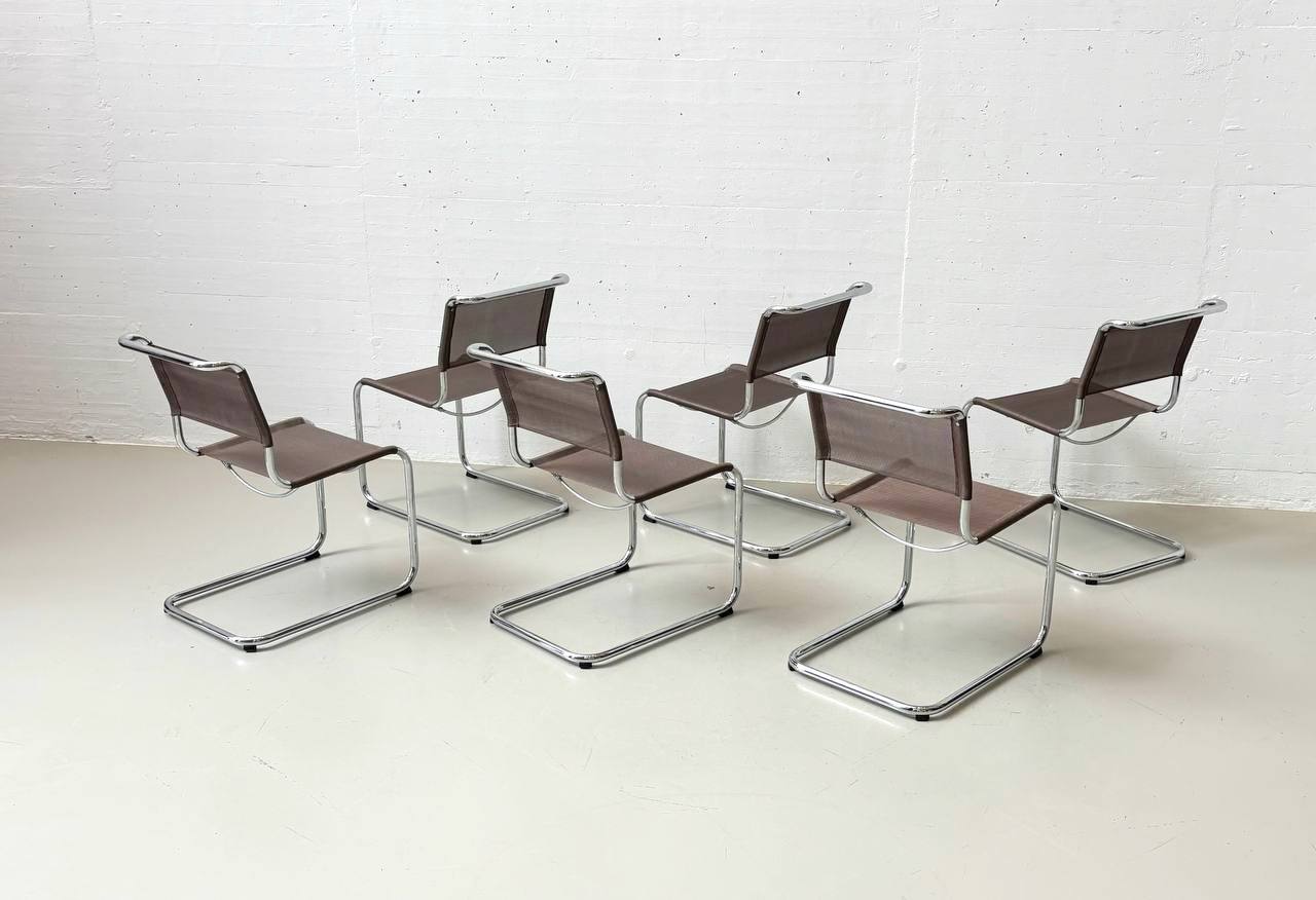 Set_of_6_Thonet_S33_cantilever_chairs_with_brown_mesh_upholstery