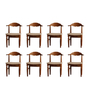Set_of_8_Henning_Kjærnulf_Hessian_Dining_Chairs,_Danish_Modern_Design