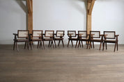 Set_of_8_Pierre_Jeanneret_Office_Cane_Chairs,_India_1950s
