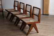 Set_of_8_Pierre_Jeanneret_PJ-SI-25-A_Student_Chairs_in_Teak_and_Cane,_Chandigarh,_1958–59