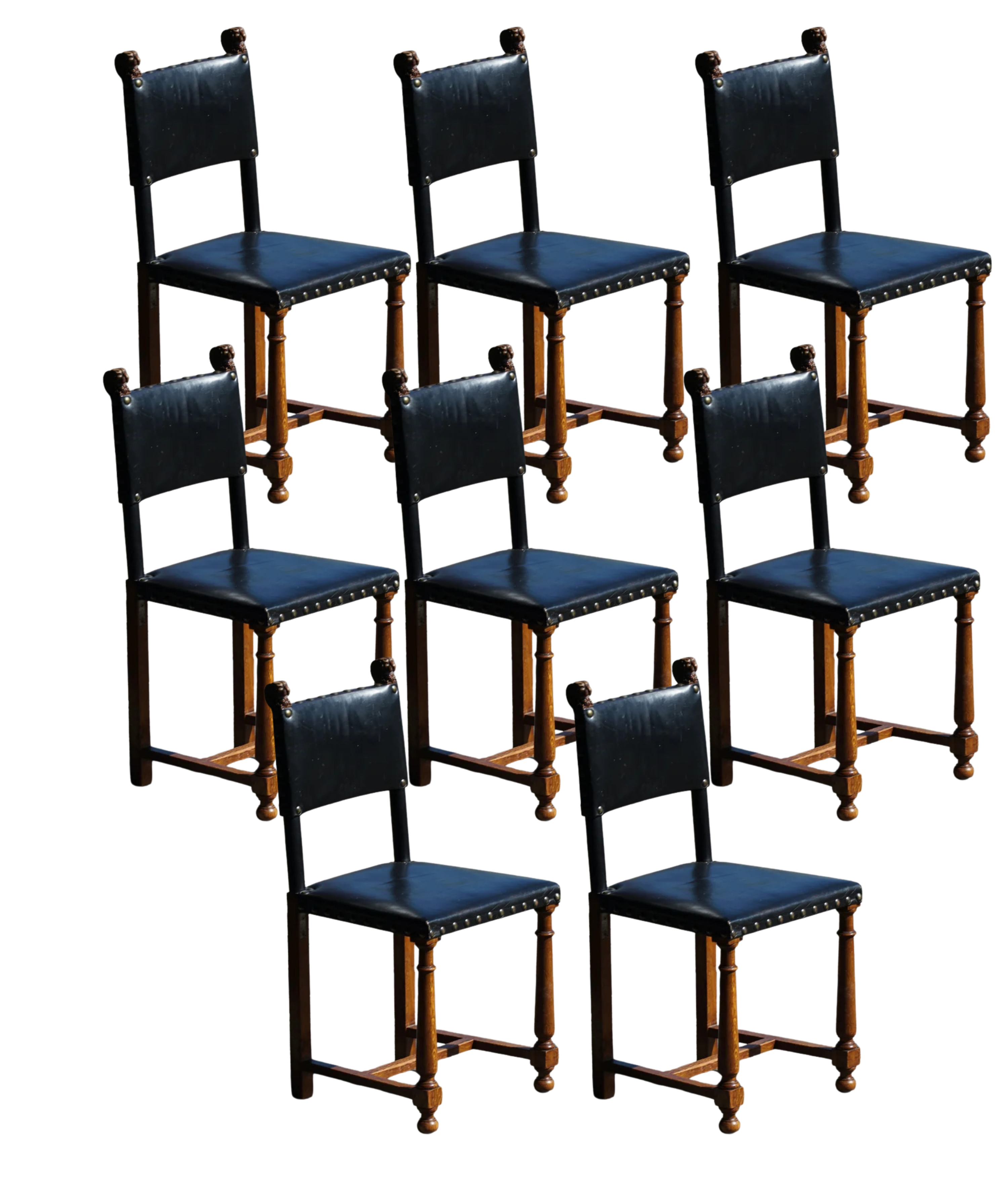 Set_of_8_Swedish_Grace_Dining_Chairs_in_Leather,_Sweden_1920s–1930s