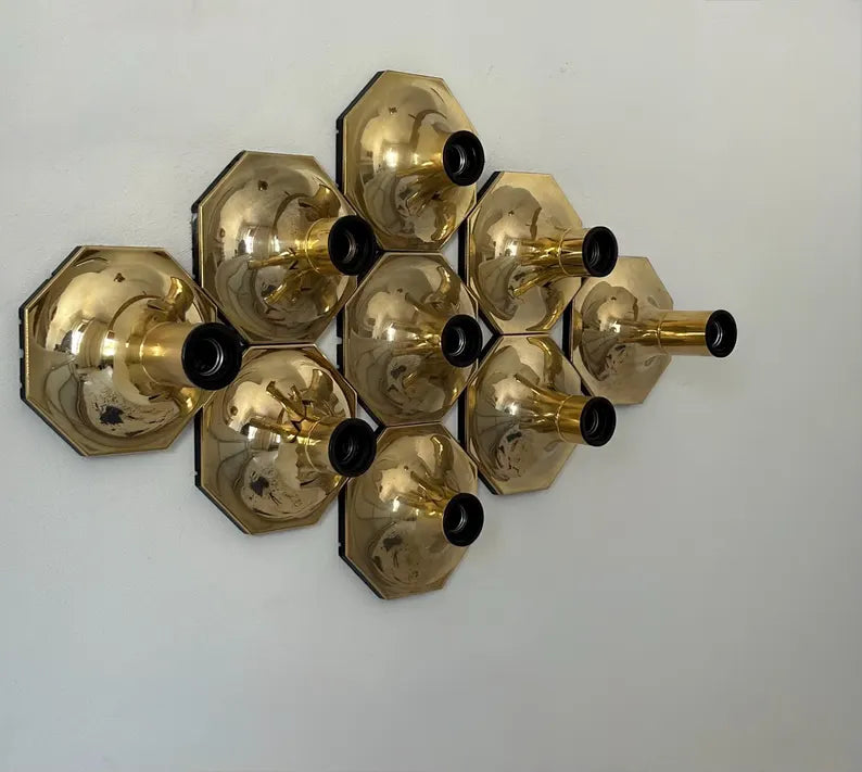 Set_of_9_Brass_Wall_Sconces_in_Motoko_Style,_France_1960s–1970s