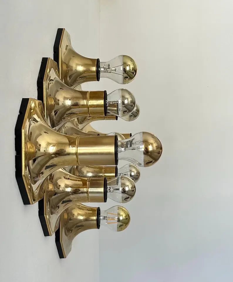 Set_of_9_Brass_Wall_Sconces_in_Motoko_Style,_France_1960s–1970s