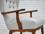 Set_of_Bamsestol_High_Back_Lounge_Chair_with_Ottoman_by_Danish_Maker_1965_Denmark