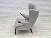 Set_of_Bamsestol_High_Back_Lounge_Chair_with_Ottoman_by_Danish_Maker_1965_Denmark