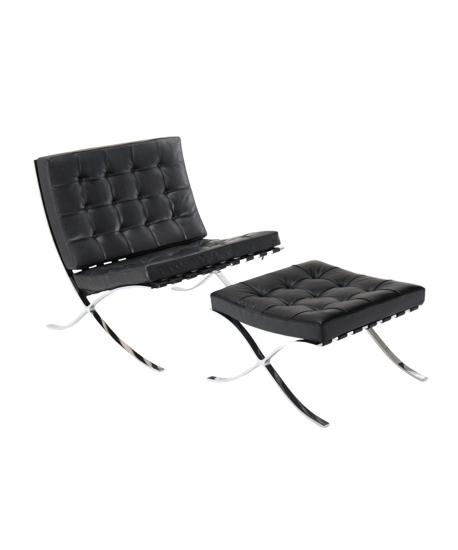 Set_of_Black_Barcelona_chair_&_Ottoman