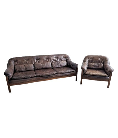 Set_of_Brutalist_Sofa_&_Loungechair_by_Hain_&_Thome_in_Leather,_1970's